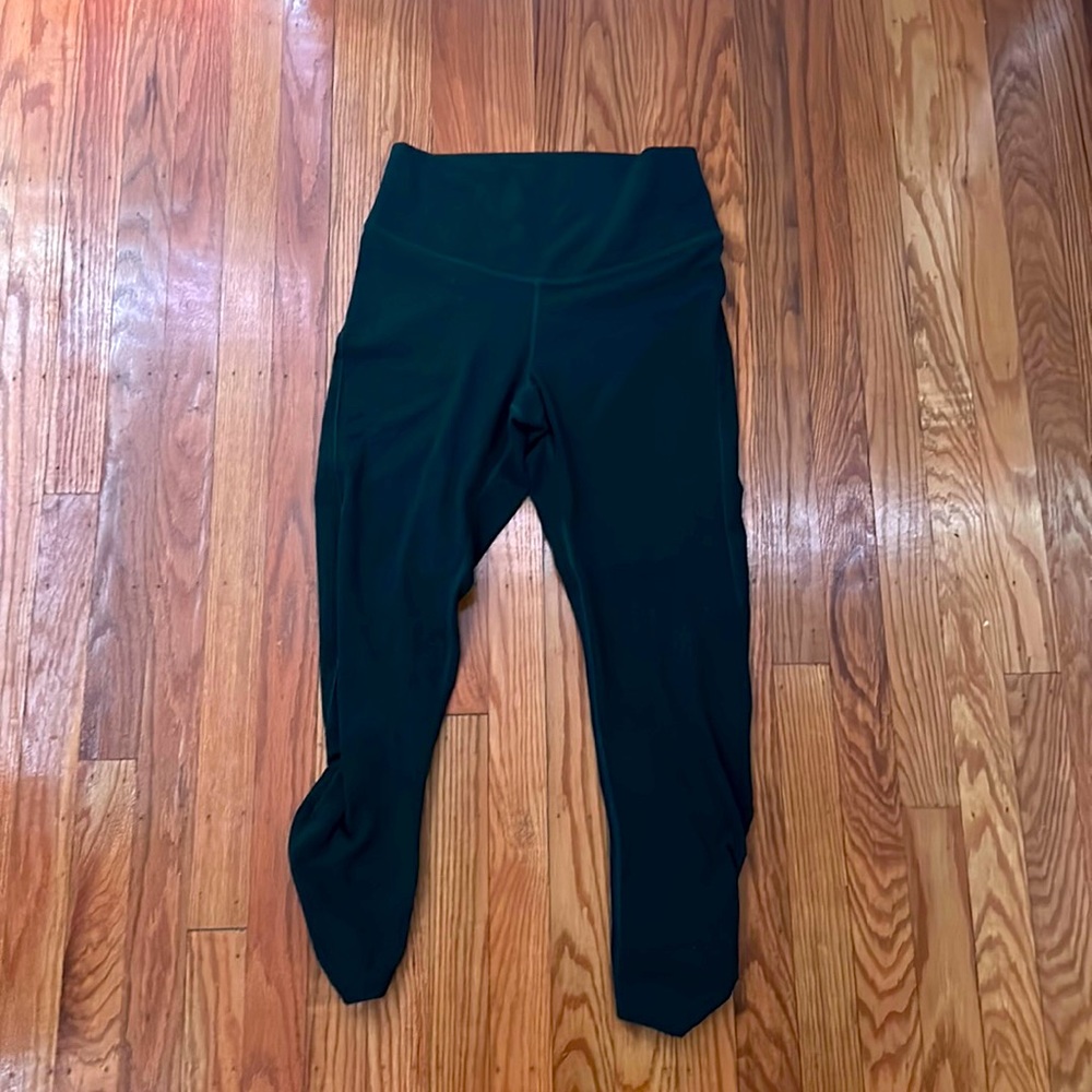 cute Black with Grey specs ankle-scrunch leggings